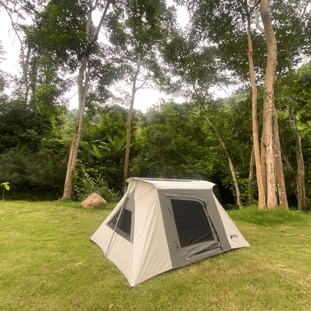 เต้นท์แคมป์ปิ้ง Kodiak Canvas 8.5×6 ft. Flex-Bow VX Tent _6
